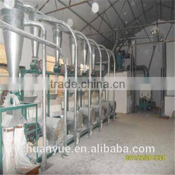 Fine investment automatic wheat mill for whole wheat bread flour