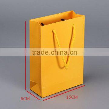 Promotional Custom Logo Printed Cheap Shop Paper Bags photo-3