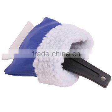 Blue Winter Warm Gloves Ice Scraper Gloves Mitt Waterproof