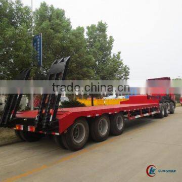 CLW 3 axle Flatbed Semi Trailer 50 ton with JAC Tractor Head