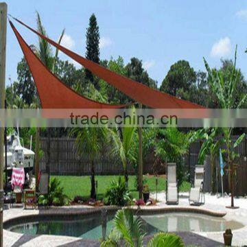 HDPE Garden Anti-sun Knitted Red Shade Sail photo-3