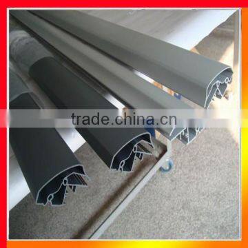 Color anodised powder coated white board aluminum profile