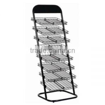 Multilayer Floor-standing Metal Nail Polish Display Rack photo-2