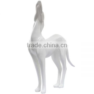 New dog display model fiberglass shepherd dog mannequin