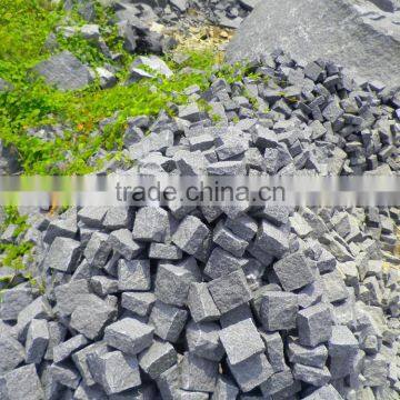 Hot Sell Black Granite Cube Stone photo-6