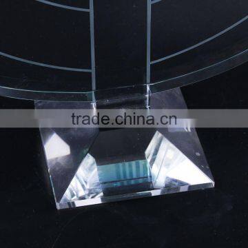 Newest Selling Attractive Style Hanukkah Candle Holder/Chanukah Crystal Candle Holder photo-2