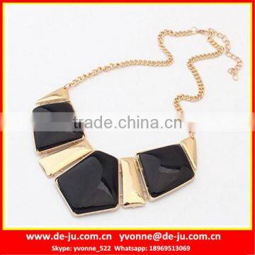 Black Collar Banquet Party Necklace