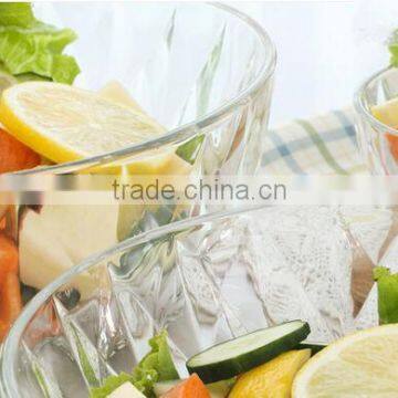 9inch,8inch, 7inch and 5inch Clear Glass Fruit or Salad Bowl photo-3