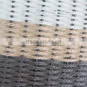 China Popular Good Quality Durable Plastic Metal Wire Paper Rope Laundry Basket for Hotel or Home photo-6