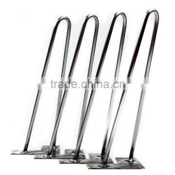 Furniture Hardware Steel Hairpin Legs,metal Table Leg FF089 photo-2
