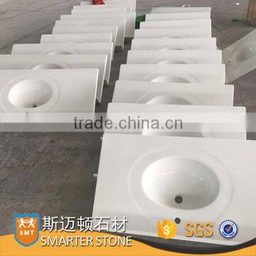 Pure White Culture Marble Bathroom Vanity