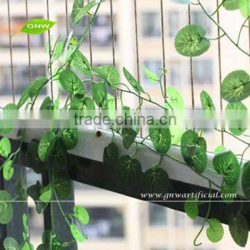 GNW FLV019 The Artificial Vine Ivy Farbric Round Leaves Rattan Good Quality for Sale photo-2