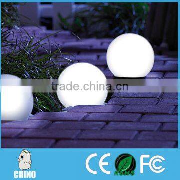 Garden decoration Led 30cm dia round ball For corridor