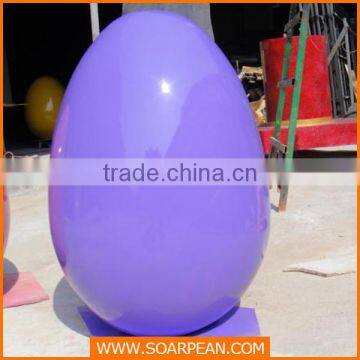 marking promotional fiberglass whole big egg