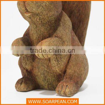 Wholesale Fake Fiberglass Painting Squirrel Statue photo-6