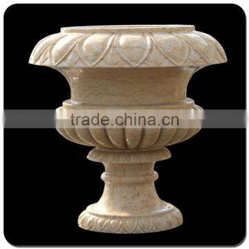 Stone craving pot garden granite flowerpot for landscaping