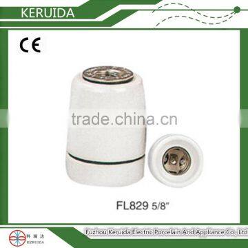 high frequency electrical porcelain E27 ceramic lampholder