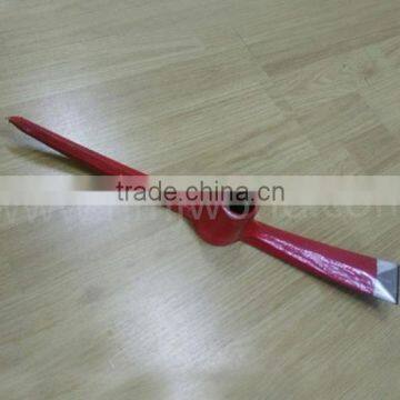 Factory made handle steel pickaxe with long service life