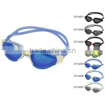 2013 New fashion silicone ski goggles for adult (CF-6200)