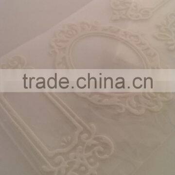 New Design Glitter Lace Fram Sticker, Graceful Decorative Shinny Glitter Sticker, Elegant Lace Sticker photo-3