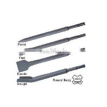 4pce SDS-plus shank chisel set