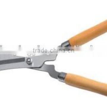 wooden frame panel/wooden handle garden shear