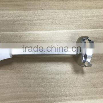 White Mini Household Hand Blender With Stainless Steel Blades photo-4