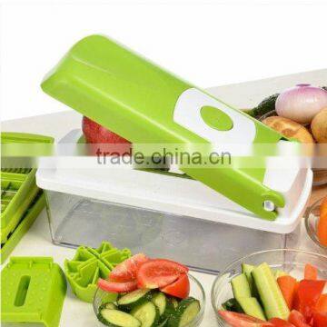 FACTORY SALE !!! 12 Pcs TV Vegetable Fruit Multi Peeler Cutter Chopper Slicer Kitchen Cooking Tools For Salad photo-2