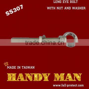 307S Stainless Steel 316 Long Shoulder Eye Bolt photo-6