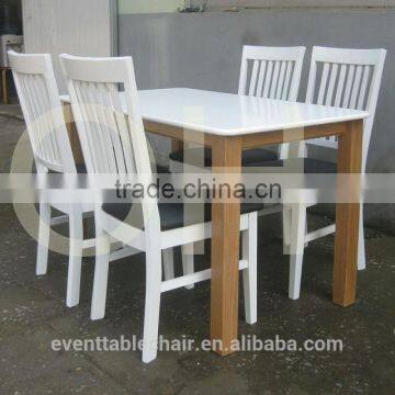 Wood Chair Restaurant Dining Chair Table photo-2