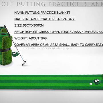 GOLF PUTTUNG PRACTICE BLANKET photo-2