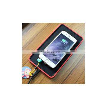 For Sumsung S6 Silicone-vehicle QI Wireless Car Phone Charger Phone Holder With Universal Receiver photo-3