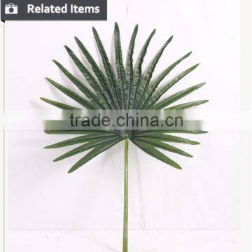 Artificial Palm Tree Leaves Autumn Leaves for Tree Building Artificial Big Green Leaves photo-3