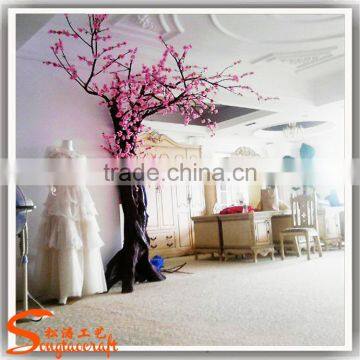 Customized Fiberglass Artificial Cherry Blossom Tree Space Decoration Artificial Cherry Blossom Tree photo-3