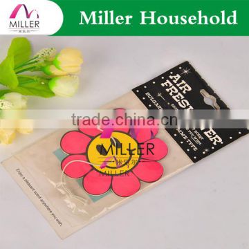 hanging paper air freshener|flower shape paper air freshener