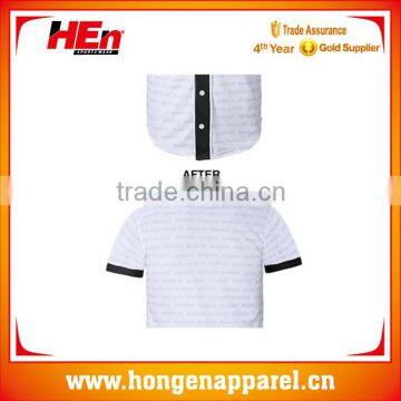 New Style Promotional Sublimation Inline Baseball Jersey Custom photo-6