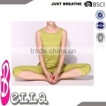 lime high quality nylon/spandex ladies yoga clothing yoga pants