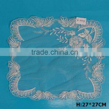 Alibaba embroidery pattern table cloth with high quality