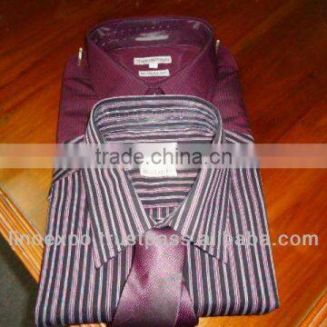 MEN'S BRANDED LONG SLEEVE SHIRT WITH TIE photo-4