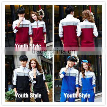 Hot Sale Couples Sports Suit Wholesale Custom Popular Tracksuit Couple photo-4