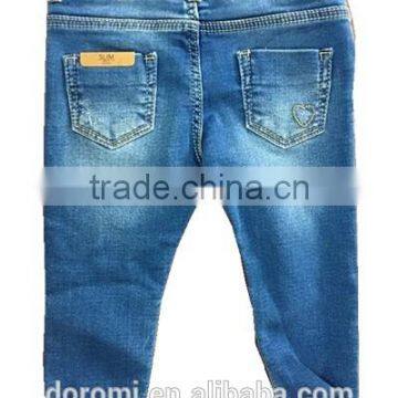 Children Knitted Demin Pants photo-2