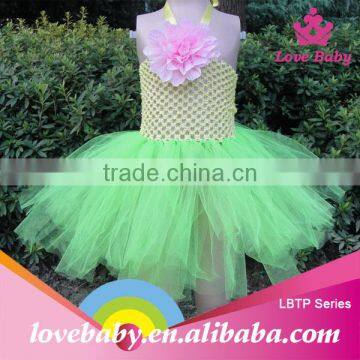 Hot! lace flower cute baby dress fancy dress costumes for kids LBE4091700