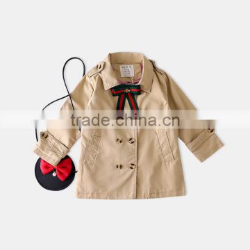 S60599B 2017 Kids Clothes Autumn Wind Coat Cotton Windbreaker Children Clothing