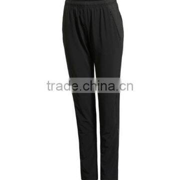 100% Polyester Cheap Blank Black Women Track Pants