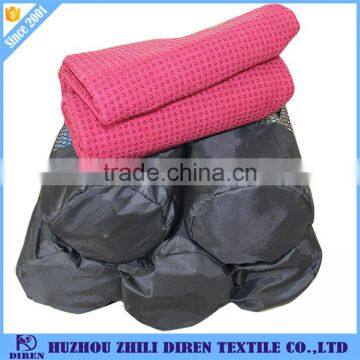 2017 Hot Sale Machine Washable Yoga Towel With Non-slip Silicone Dots Microfiber Towel photo-5