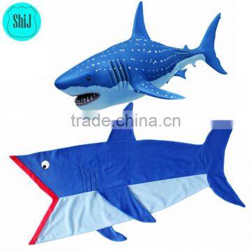 ShiJ Manufacturer 2017 Swimming Fleece Shark Blanket