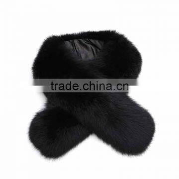 Myfur Short Fox Fur Trim Collar For Ladies Winter Jacket Wholesale