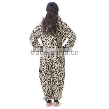 Polar Fleece Printed Leopard Onesie photo-3