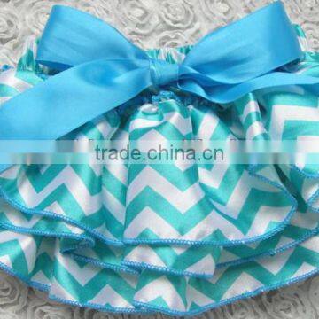 children clothing factory direct sale 2013 baby new satin shorts chevron toddler PP pants infant underwear diaper cover with bow