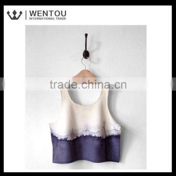 Wholesale Modern Natural Dye Crop Top photo-4